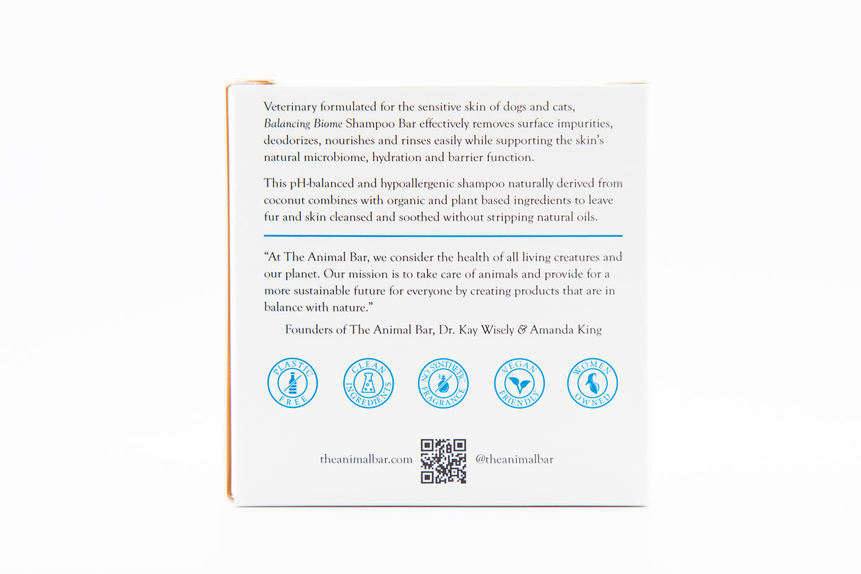 The Animal Bar | Balancing Biome Pet Shampoo Bar