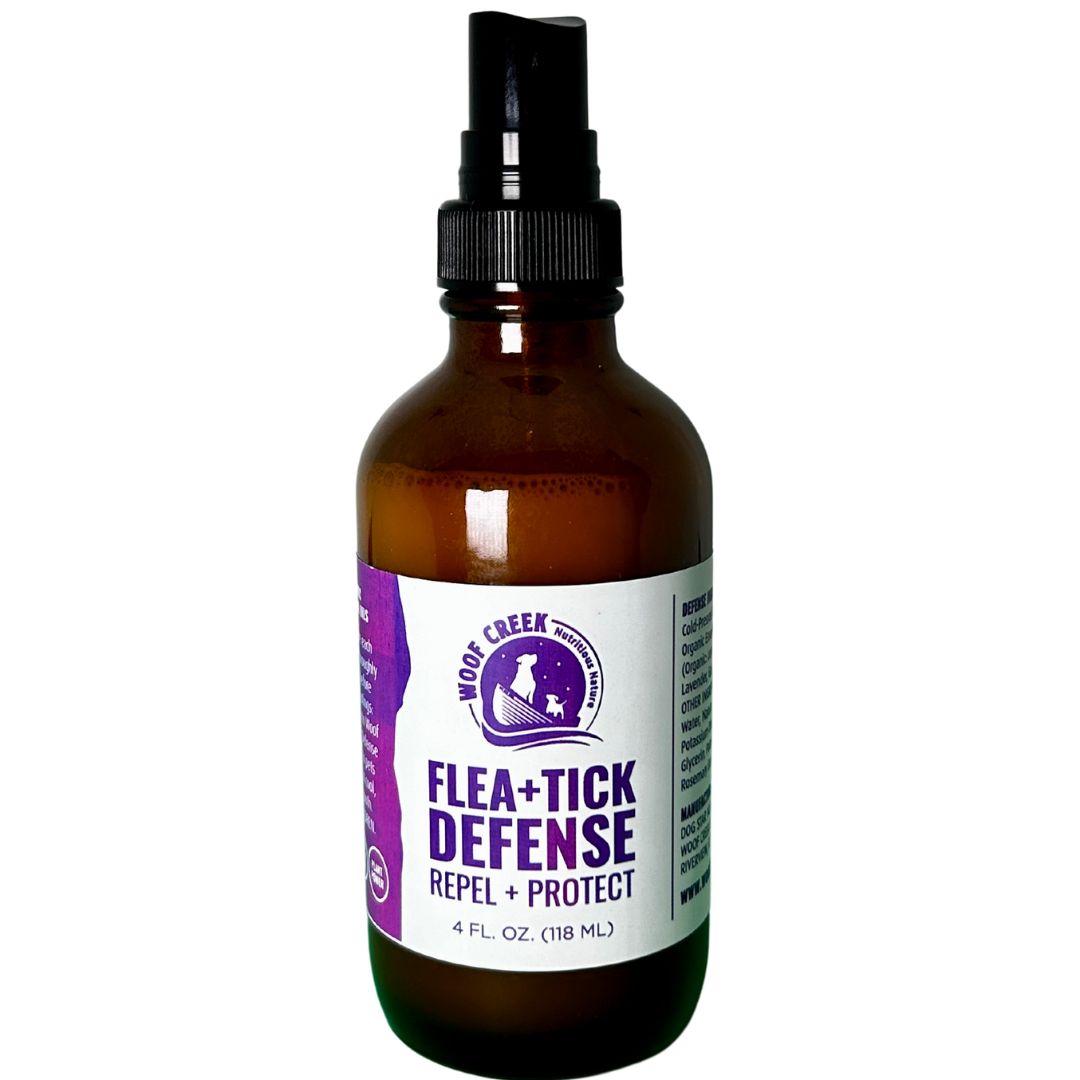 Woof Creek | Flea + Tick Defense Spray for Dogs + Cats