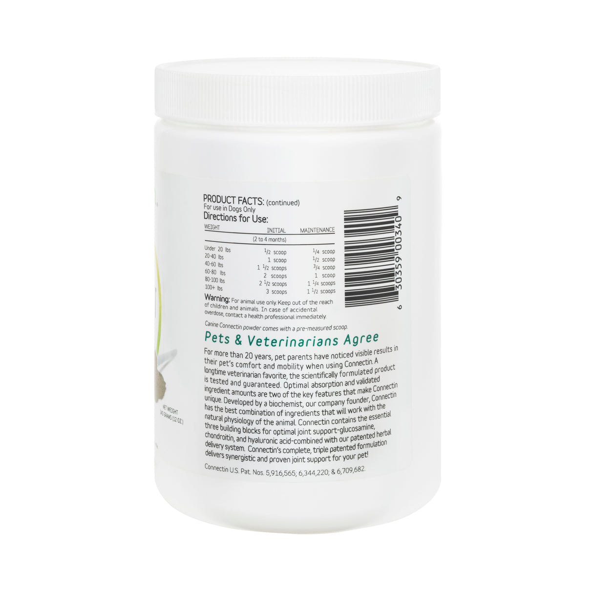 inClover | Connectin Powder for Dogs 12 oz