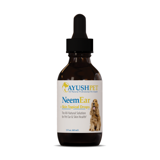 Ayush Pet | Neem Ear + Skin Topical Drops