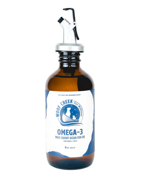 Woof Creek | Omega-3 Ocean Fish Oil For Dogs + Cats