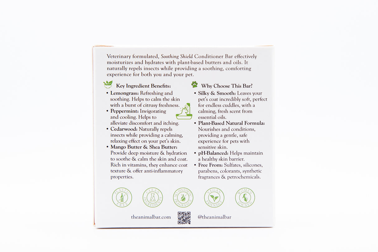 The Animal Bar | Soothing Shield Pet Conditioner Bar