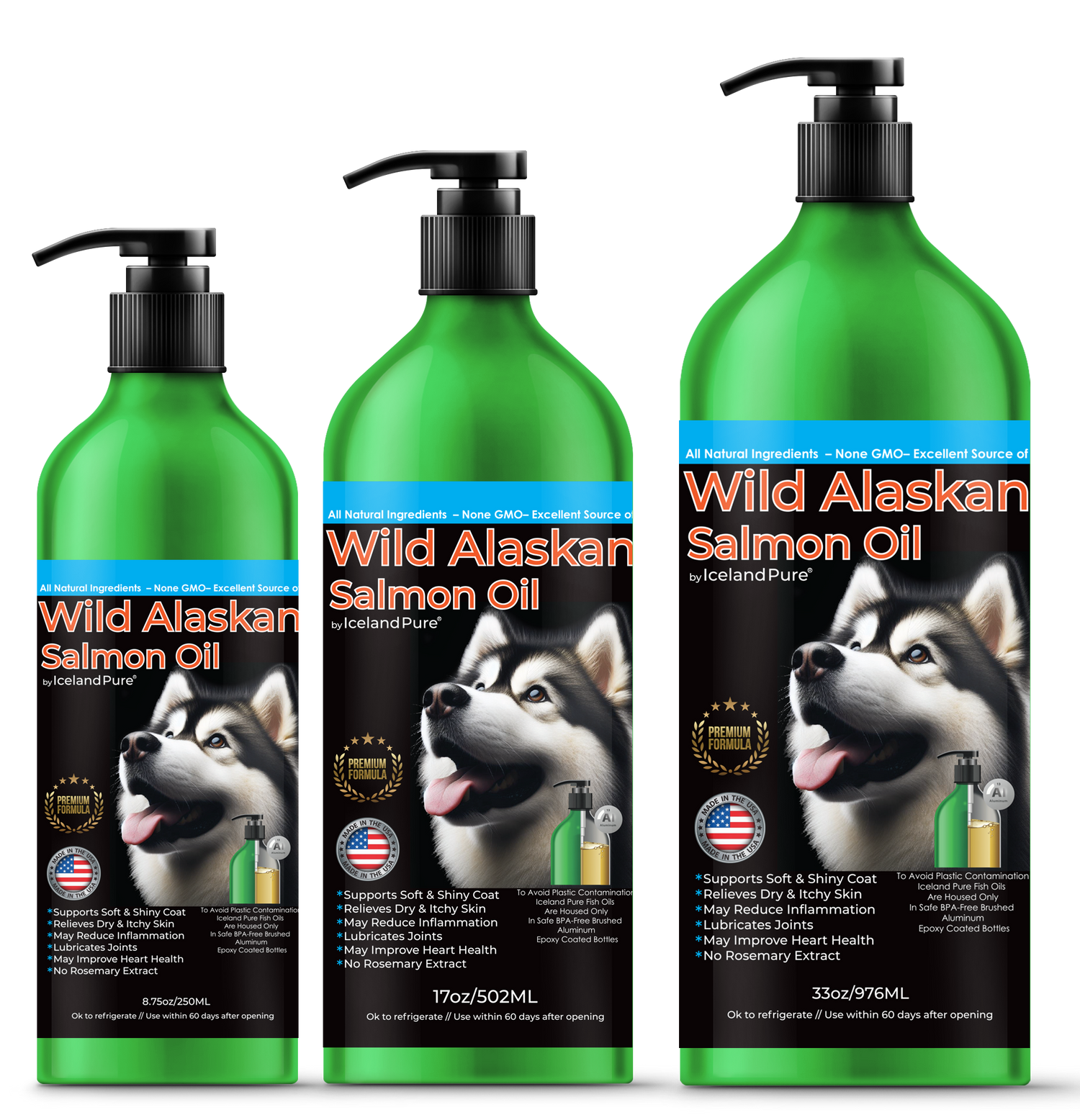 Iceland Pure | Wild Alaskan Salmon & Pollock Oil