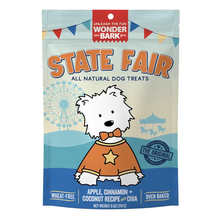 Wonder Bark All-Natural Dog Treats | State Fair- 6oz