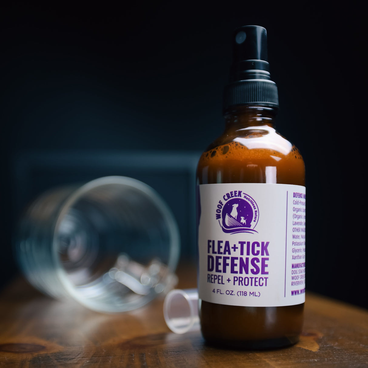 Woof Creek | Flea + Tick Defense Spray for Dogs + Cats