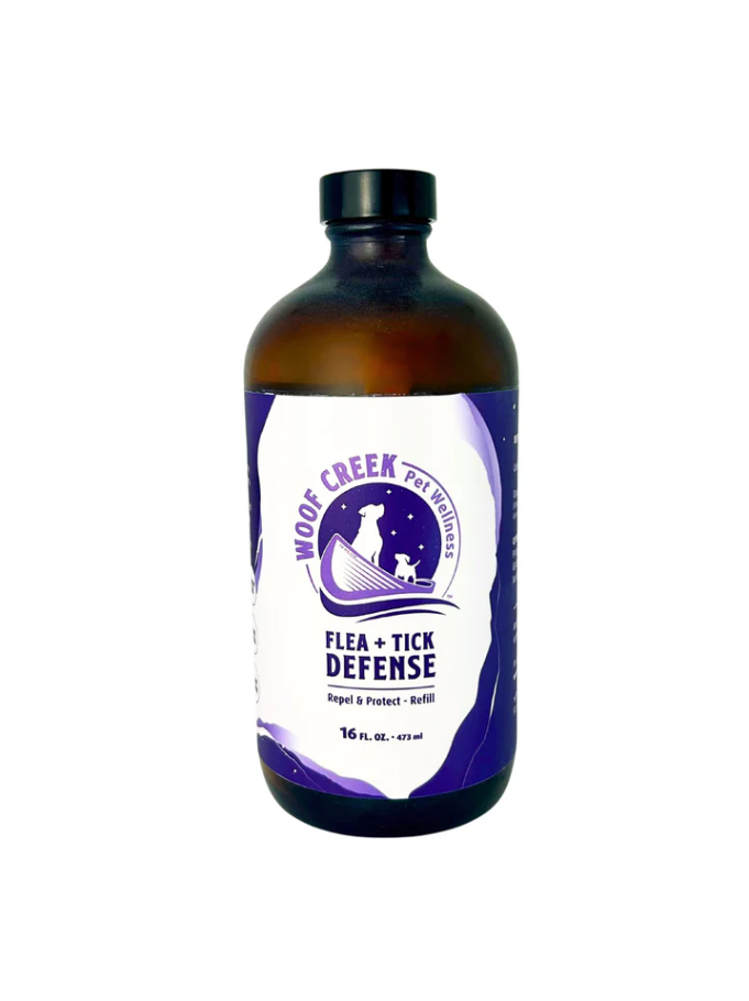 Woof Creek | Flea + Tick Defense Spray for Dogs + Cats