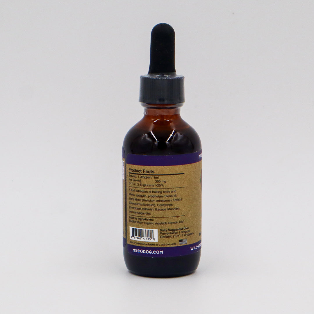 MYCODog | Clarity - Mushroom Extract & Adaptogen Tincture