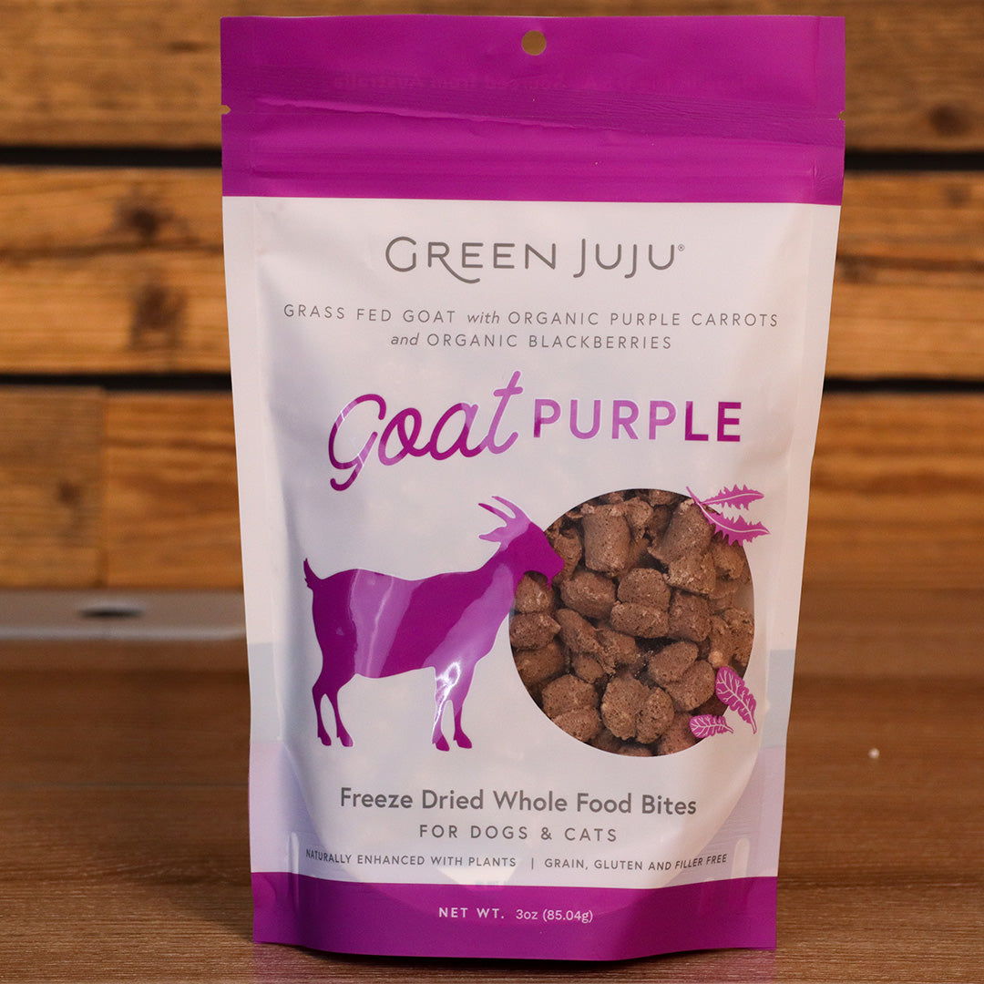 Green Juju | Goat Purple - Freeze Dried Bites