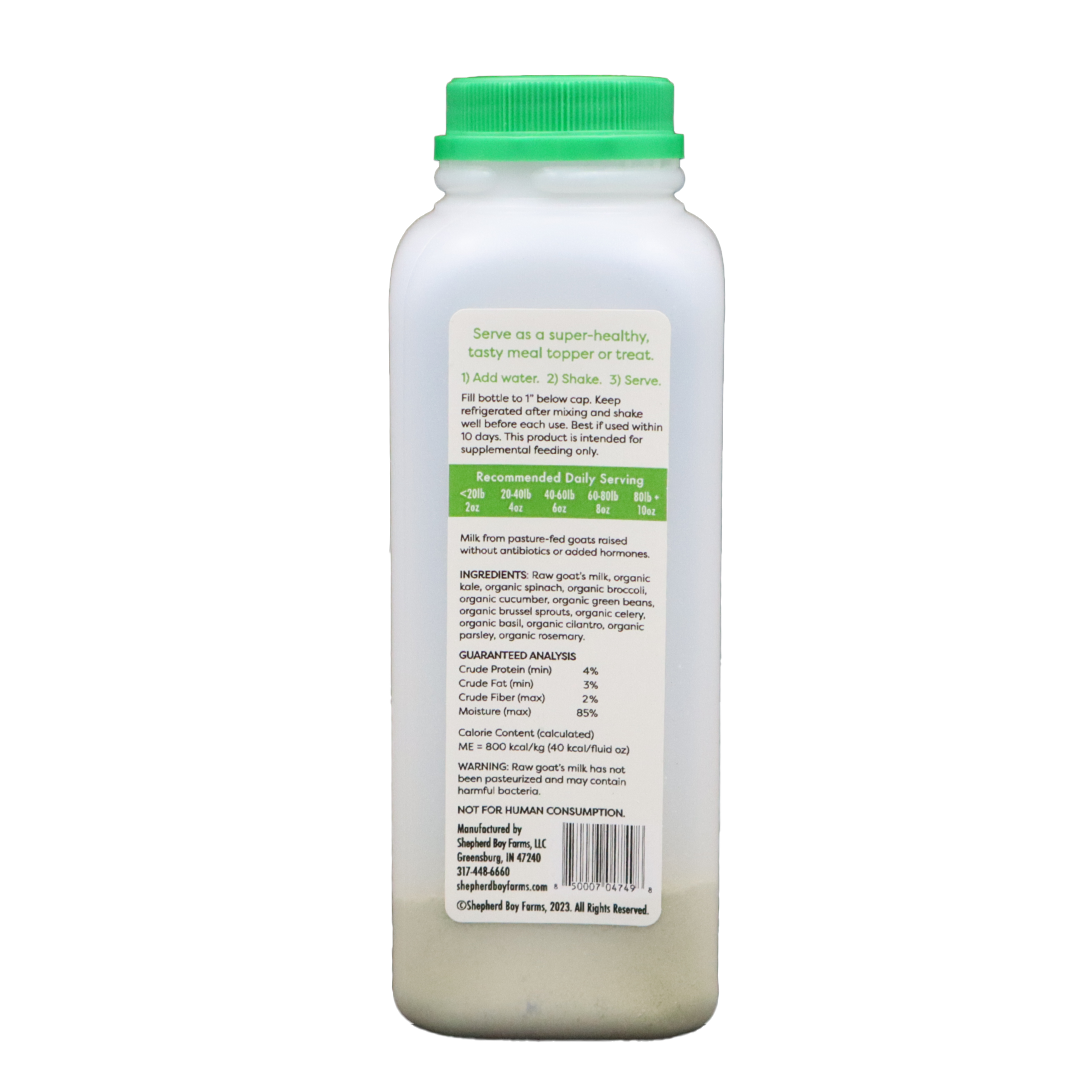 Shepherd Boy Farms | Raw Goat Milk Powder Super Green