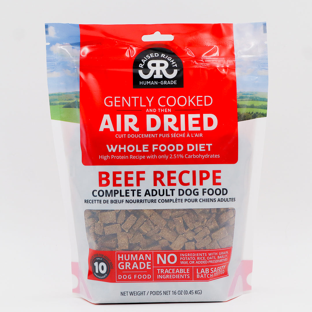 Raised Right | Air Dried Adult Dog Food