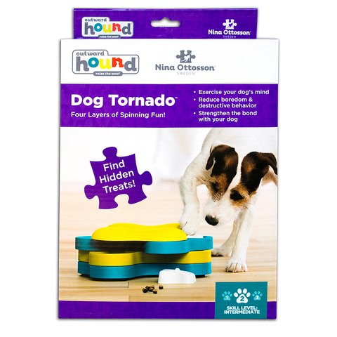 Nina Ottosson Dog Tornado Interactive Dog Toy – Dr. Judy Morgan's Naturally  Healthy Pets