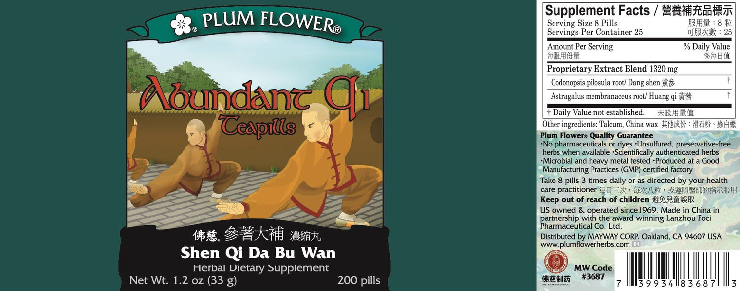 Abundant Qi Teapills
