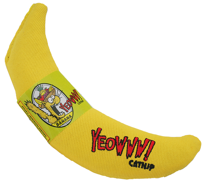 YEOWWW!  CATNIP  BANANA