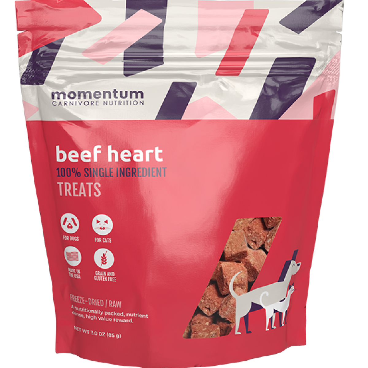 Momentum Beef Heart Treats - 3oz – Dr. Judy Morgan's Naturally