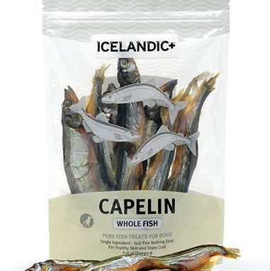 Icelandic Capelin Whole Fish Dog Treat Dr. Judy Morgan s Naturally Healthy Pets