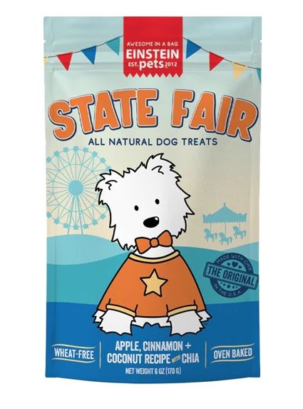 Einstein Pets All-Natural Dog Treats | State Fair- 6oz