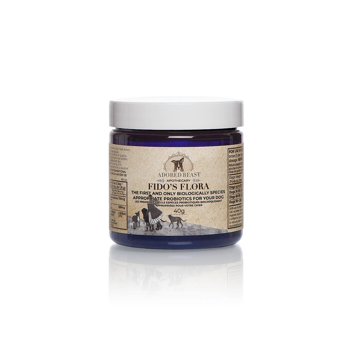 Adored Beast Apothecary | Fido's Flora Species Appropriate Probiotic