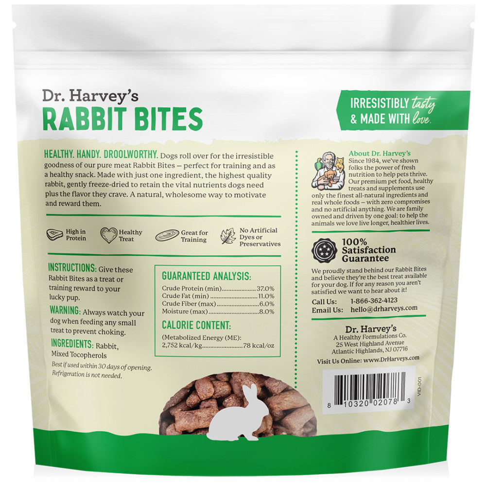 Dr. Harvey's | Rabbit Bites - Freeze Dried Treats