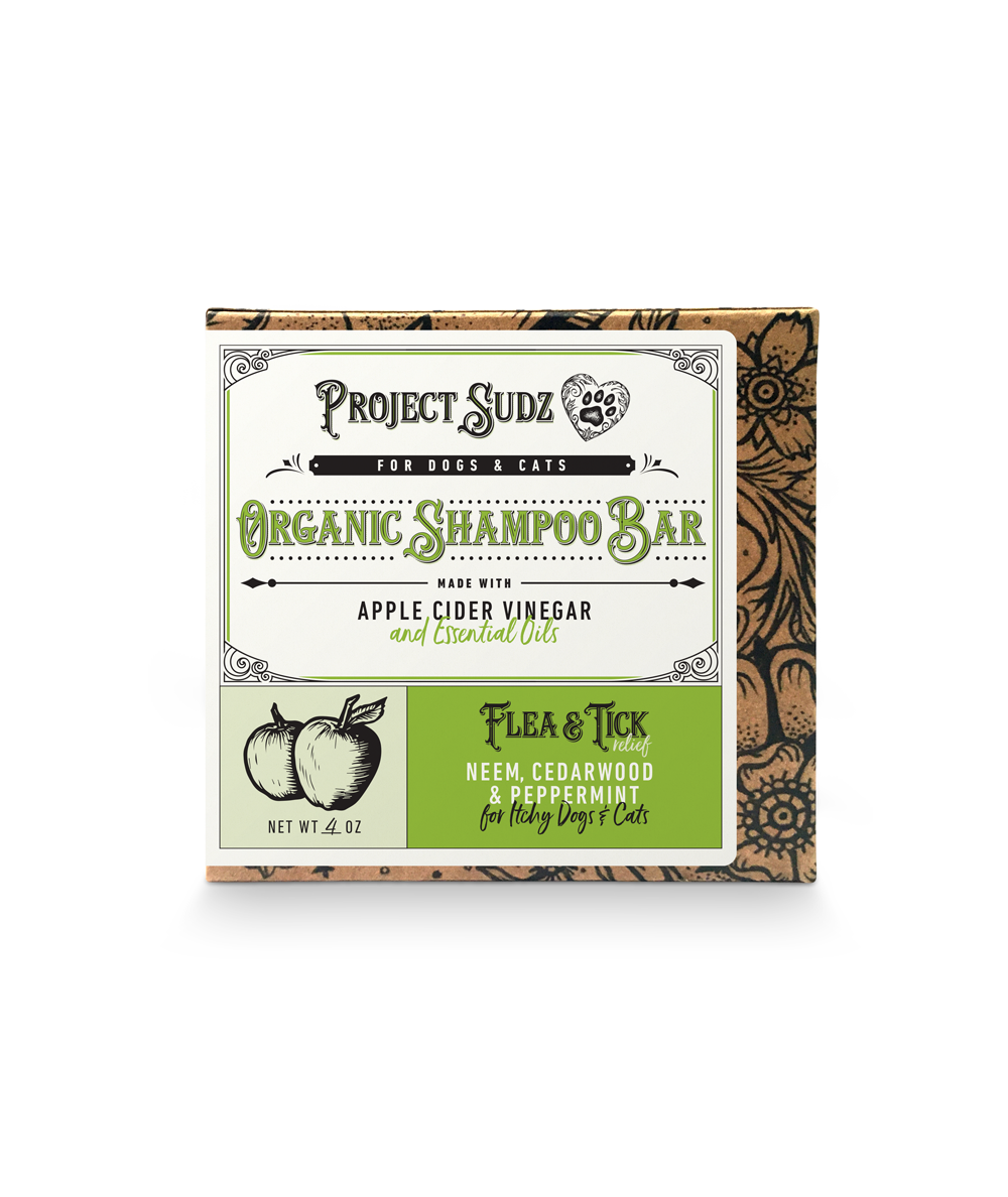 Project Sudz Organic Flea/Tick Shampoo Bar