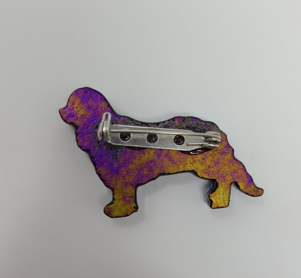 Handmade Spaniel Dichroic Glass Jewelry