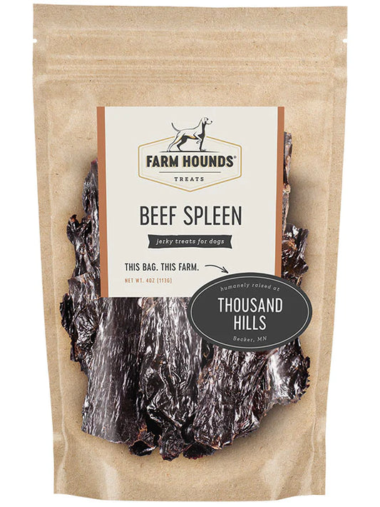 Farm Hounds Beef Spleen Pieces 4oz