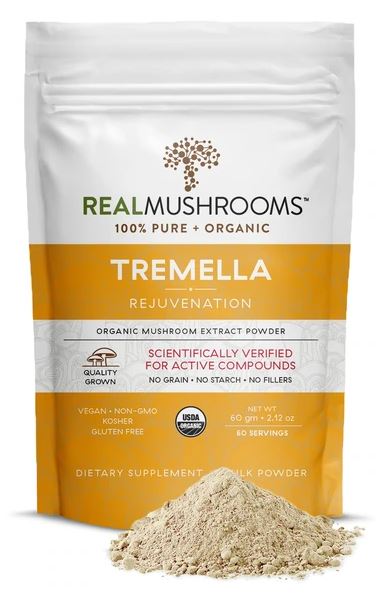 Real Mushrooms Organic Tremella Extract Powder – 60g