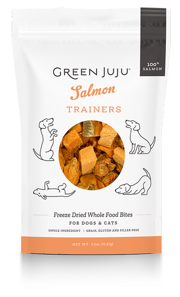 Green Juju Salmon Trainers - Freeze Dried Training Treats