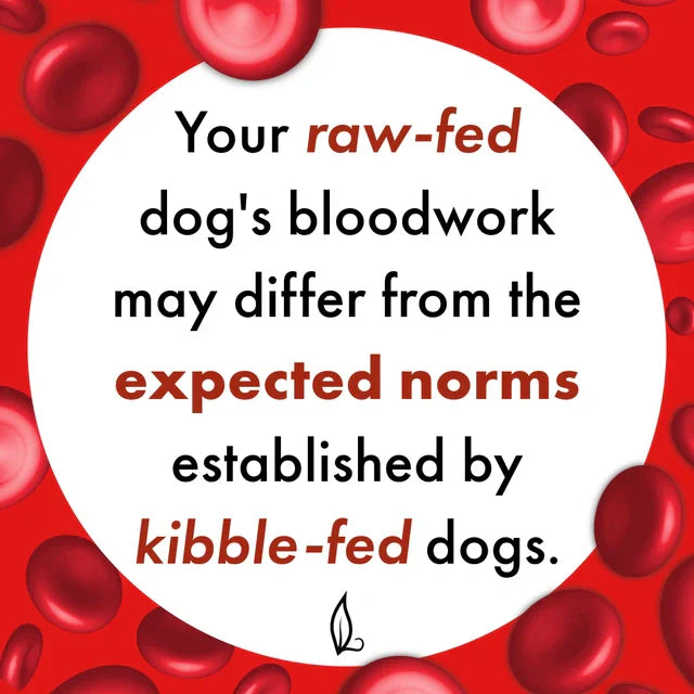 Differences in Lab Values for Raw Fed vs. Kibble Fed Dogs and Cats