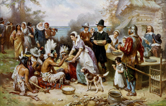 A Story of Thankfulness: Dogs at the First Thanksgiving
