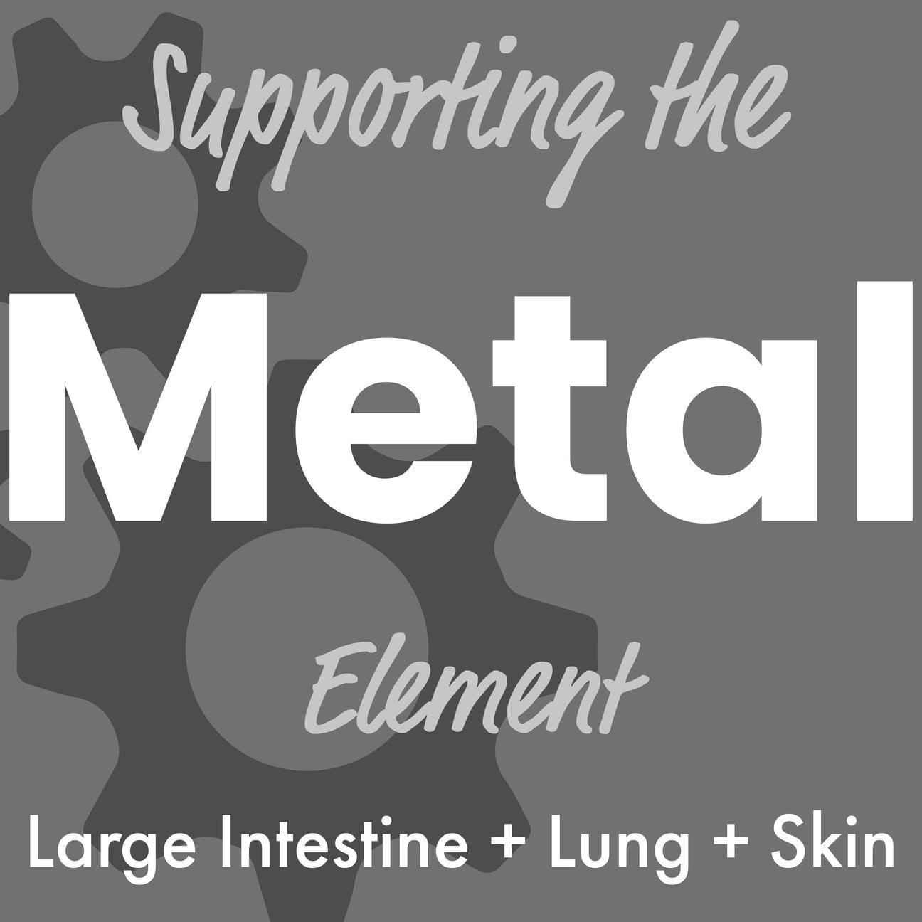 Supporting the Metal Element