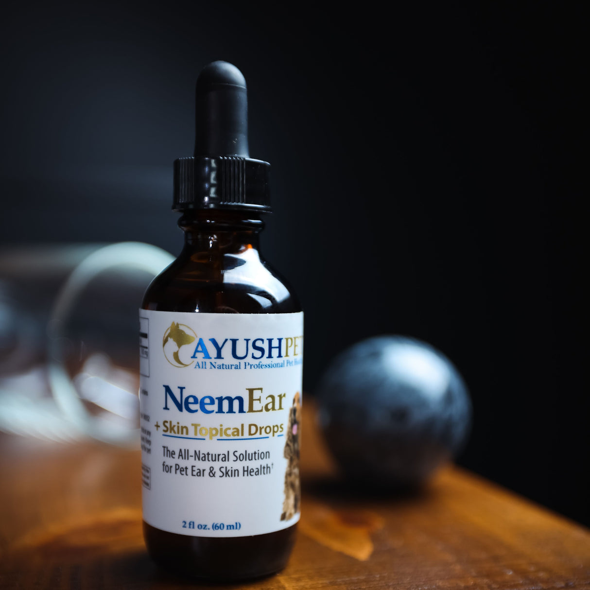 Ayush Pet | Neem Ear + Skin Topical Drops