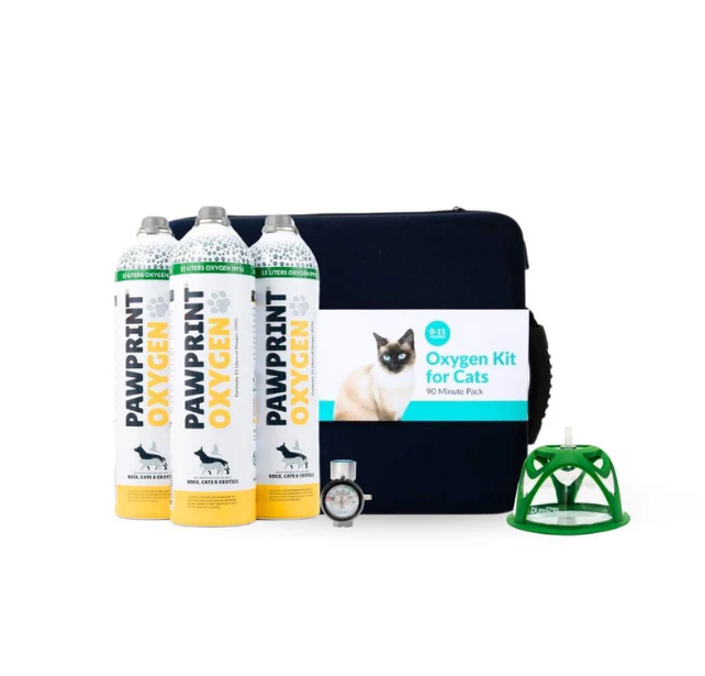 Pawprint Oxygen | Pet Oxygen Kit for Cats
