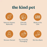 The Kind Pet | Cat Kicker Toy with Catnip (USA Made)