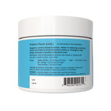Animal Essentials | Colon Rescue Herbal Digestion Powder - 1oz comes in a white container with a blue label featuring product facts, dosage instructions tailored by dog weight, a caution note for dogs and cats, and a barcode. The label highlights digestive support for pets, promoting solid stools, supporting healthy bowel function, and helping reduce loose stool.