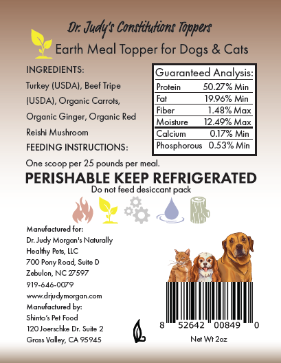 Dr. Judy's Constitutions TCVM Toppers - 2 oz.