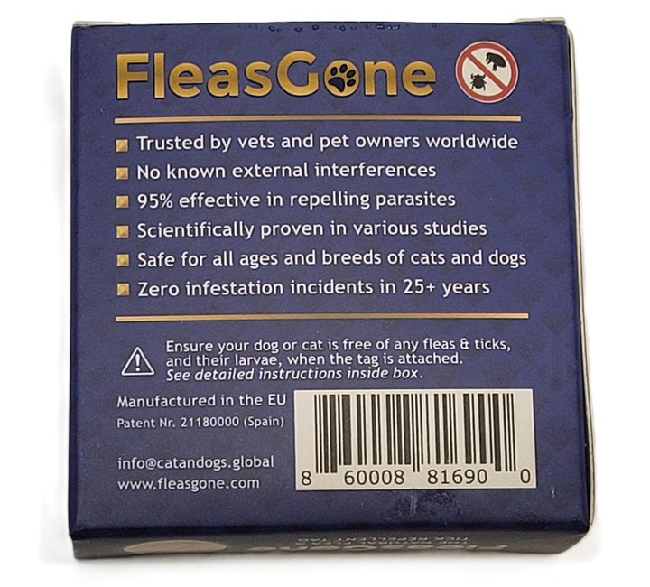FleasGone Tag | Non-Toxic Flea and Tick Prevention