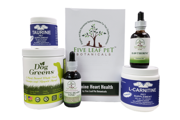 Five Leaf Botanicals | Canine Heart Health Program Dr. Judy Morgan's Naturally Healthy Pets Five Leaf Botanicals | Canine Heart Health Program Dr. Judy Morgan's Naturally Healthy Pets