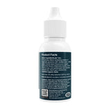 Animal Essentials | Healthy Gums - 1oz is shown in a white dropper bottle with a ribbed cap and a green label listing product facts, active ingredients, cautions, manufacturer details, barcode, and QR code. Specially formulated as a natural herbal rinse to promote healthy gums for cats and dogs, it comes in a convenient container set against a plain white background.