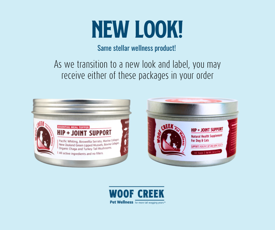 Woof Creek | Hip + Joint Support for Dogs + Cats