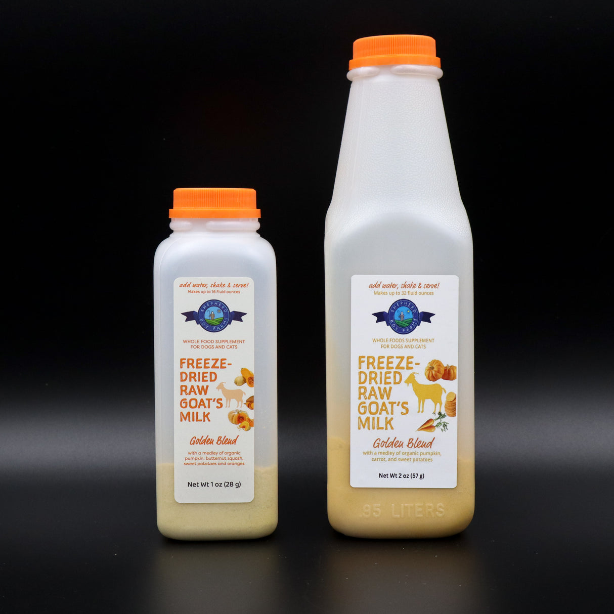Shepherd Boy Farms | Raw Goat Milk Powder Golden Blend