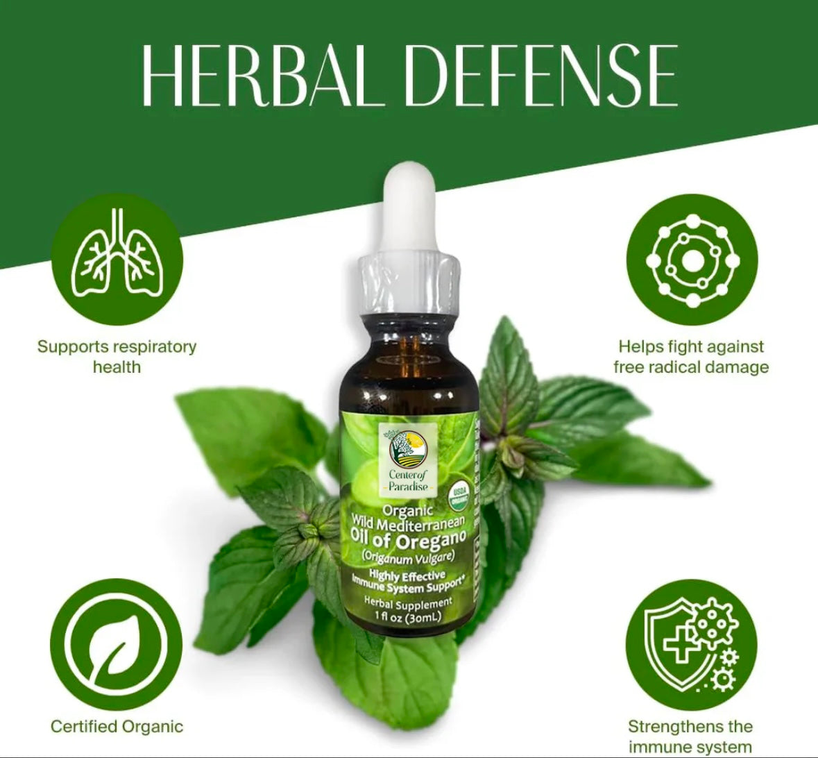 Center of Paradise | Organic Oil of Oregano - 30ml