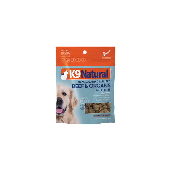 K9 Natural | Freeze-Dried Organ Bites - 1.76oz – Dr. Judy Morgan's