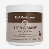 Real Mushrooms | Lion's Mane with Qrill™Pet