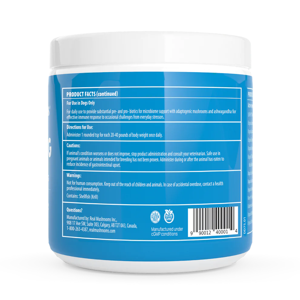 Real Mushrooms | Daily Dawg Powder for Dogs