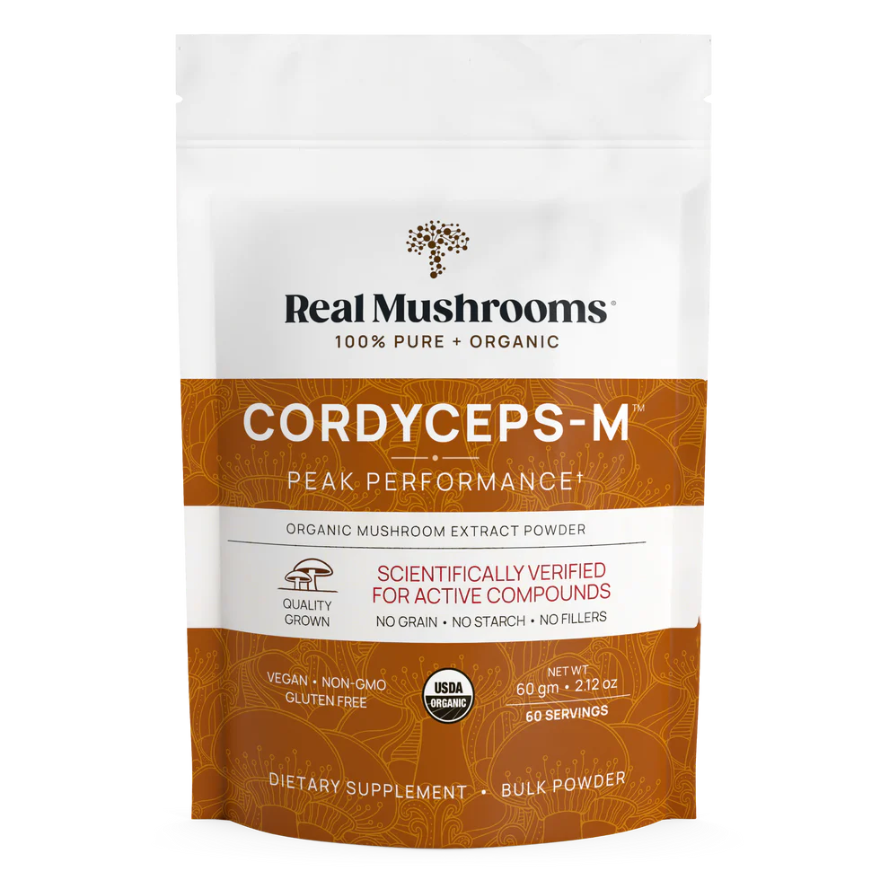 Real Mushrooms | Organic Cordyceps Mushroom Powder - 60g