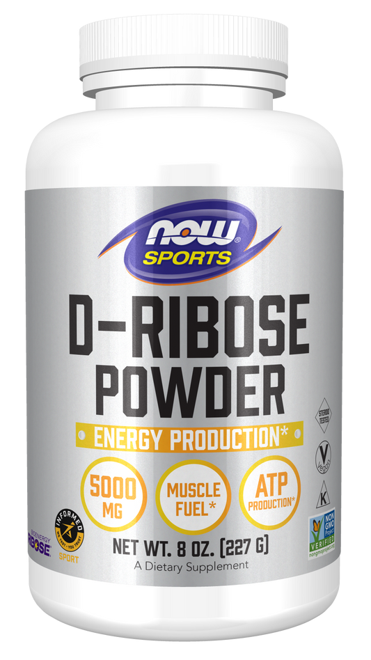 NOW | D-Ribose Pure Powder - 8oz