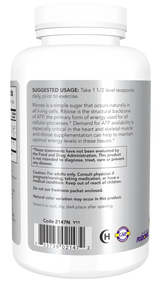NOW | D-Ribose Pure Powder - 8oz