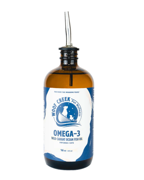 Woof Creek | Omega-3 Ocean Fish Oil For Dogs + Cats