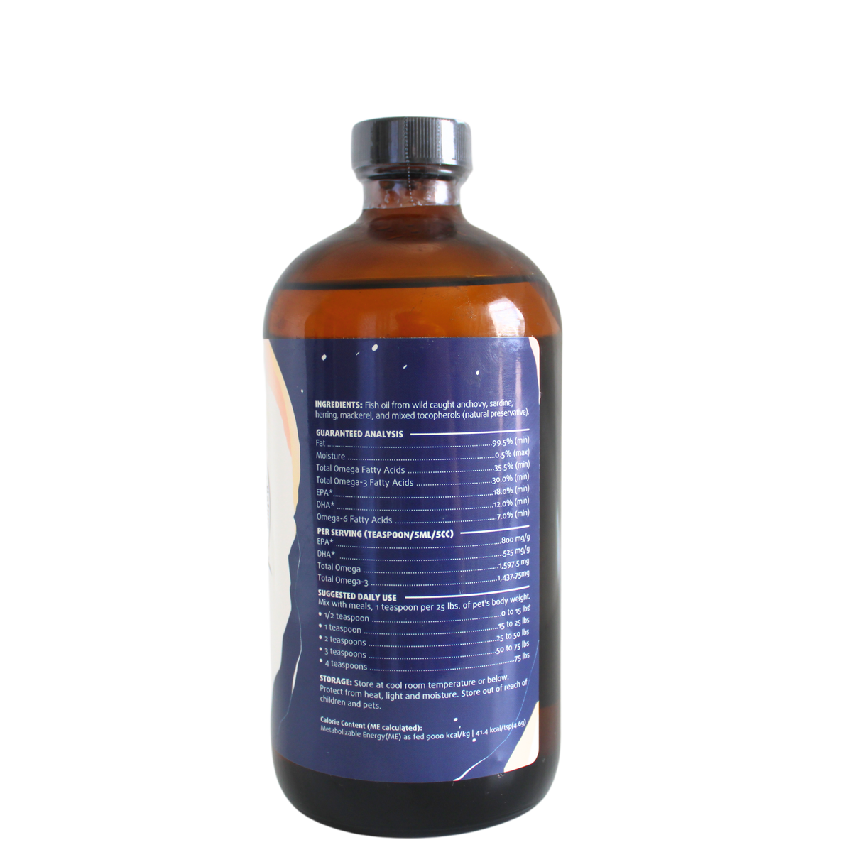 Woof Creek | Omega-3 Ocean Fish Oil, 16 oz. For Dogs + Cats