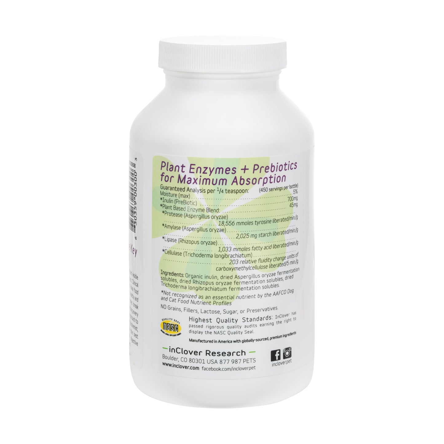 Optagest | Plant Based Prebiotics & Digestive Enzymes for Dogs & Cats